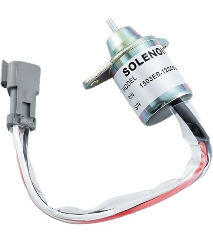 Amazon.com: 12V Fuel Shut Off Solenoid 4TNV94L 119653-77950 for